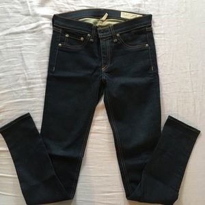 Rag & Bone Legging Jeans in Clean Indigo